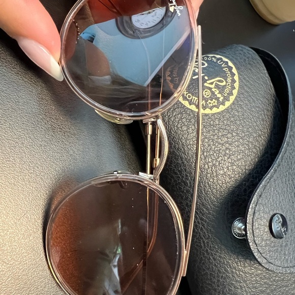 Ray ban round double ridge women’s sunglasses - Picture 2 of 5